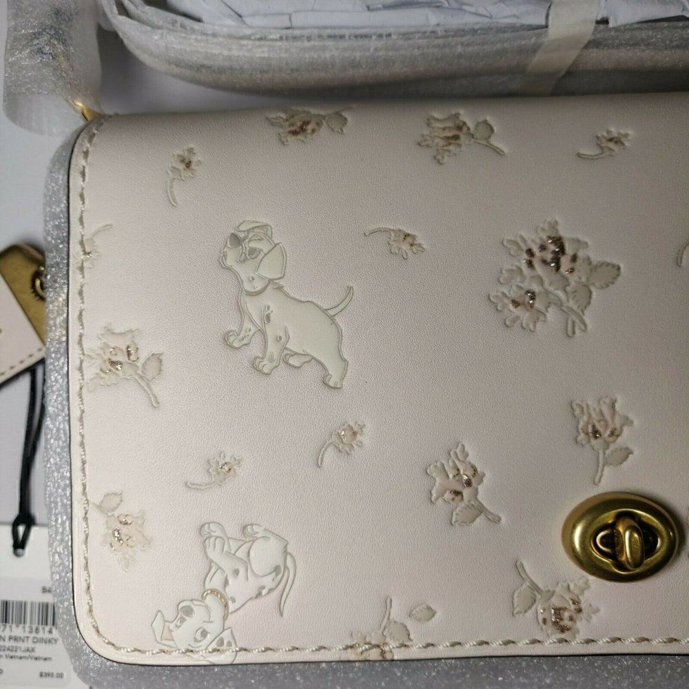 COACH Disney X Dinky Mixed Dalmatian 76759 Chalk - Picture 3 of 11